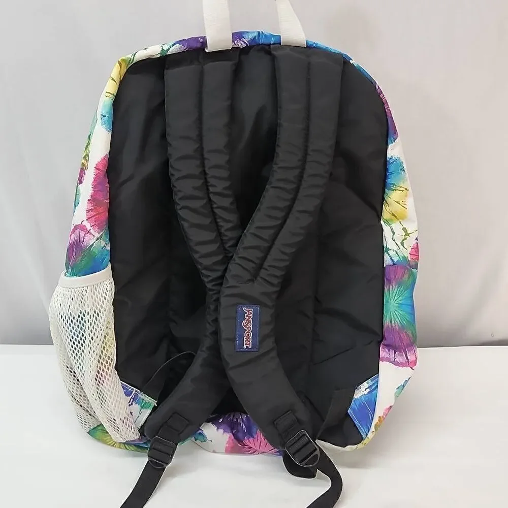 Jansport 5 Compartments Tie Dye Big Backpack Back to school